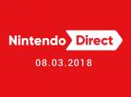 Nintendo Direct na próxima quinta-feira dia 8